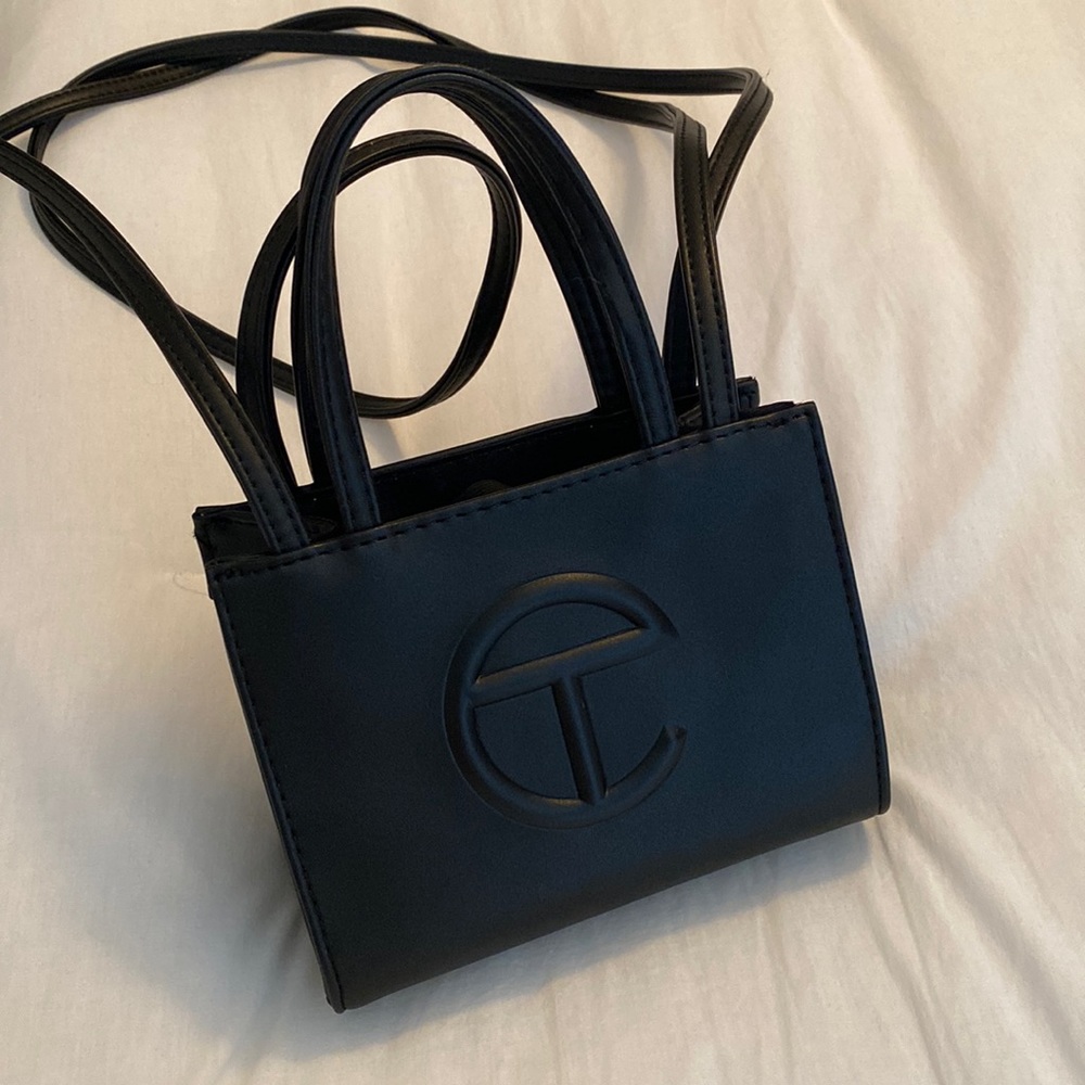 Black telfar bag